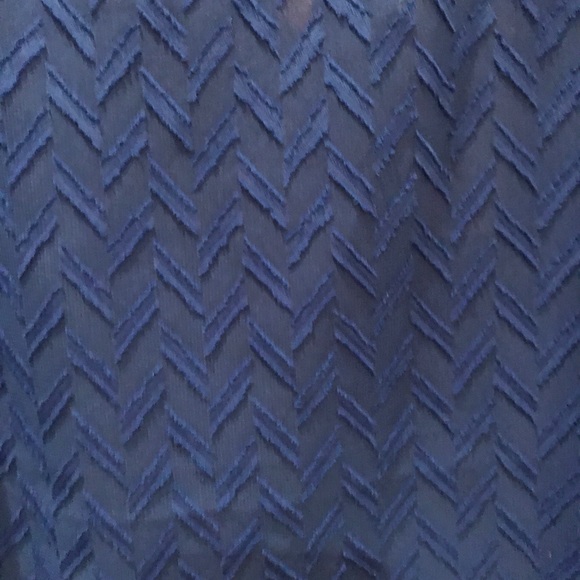 Royal Blue Dress Top- Size Large - Picture 3 of 4